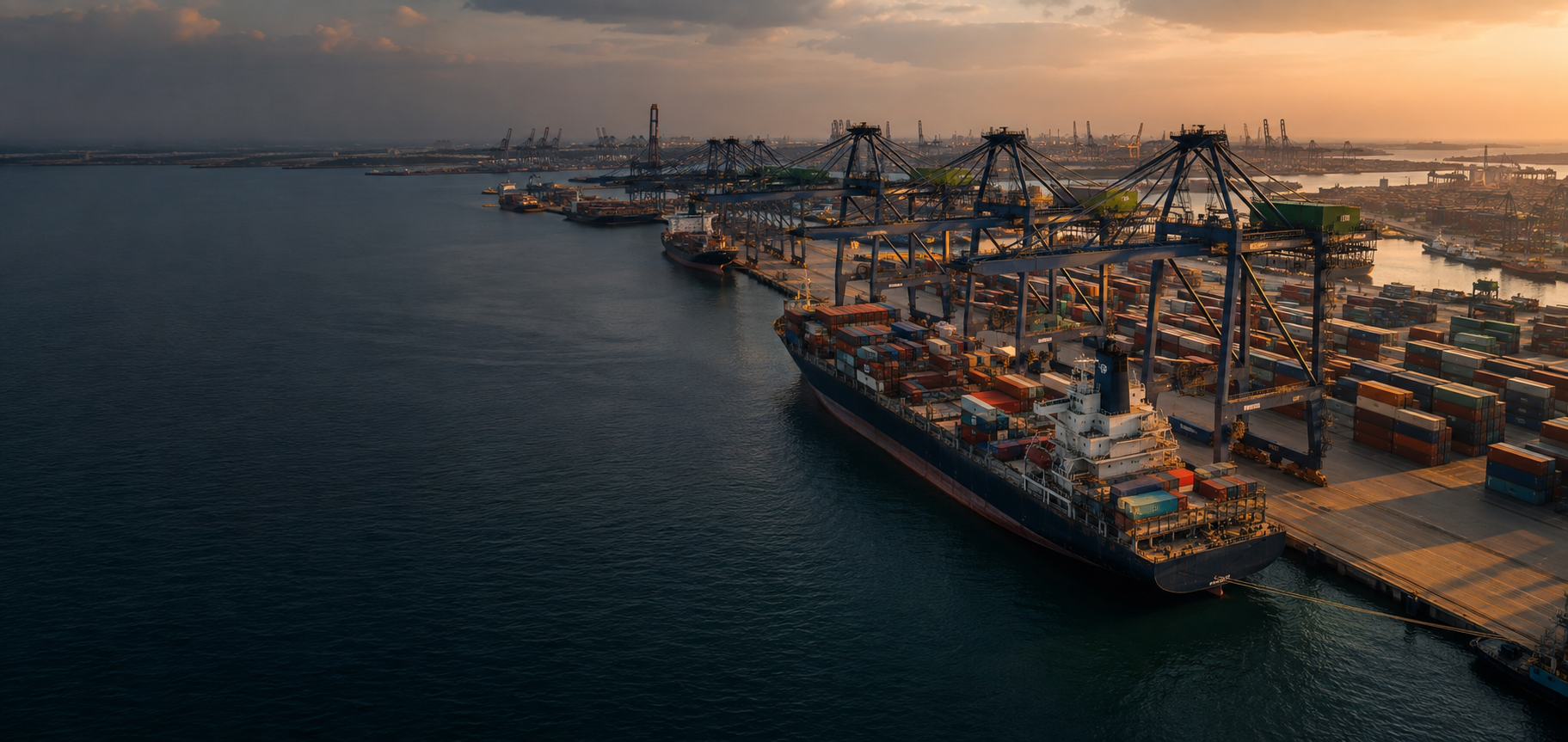 Port infrastructure supporting Pakistani trade